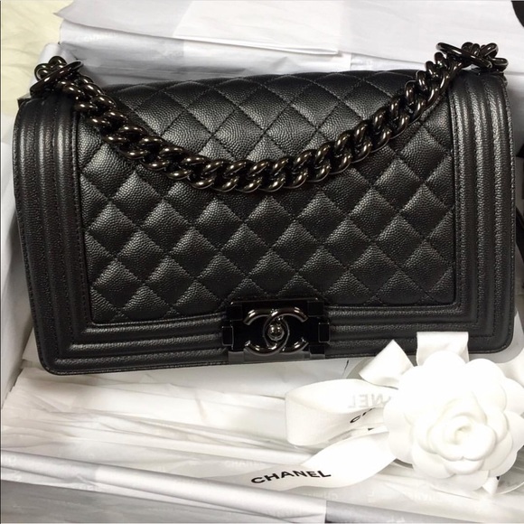 CHANEL Handbags - 🚫SOLD🚫Rare Chanel So Black Boy Bag